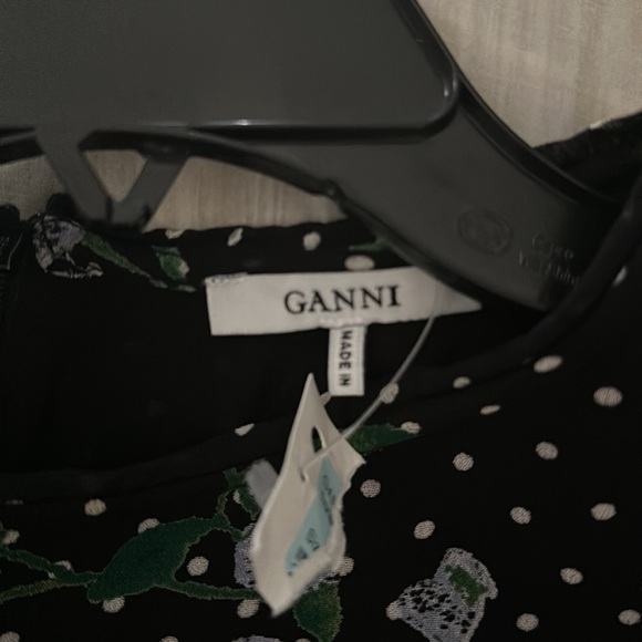 Ganni long sleeve short dress - Picture 4 of 4